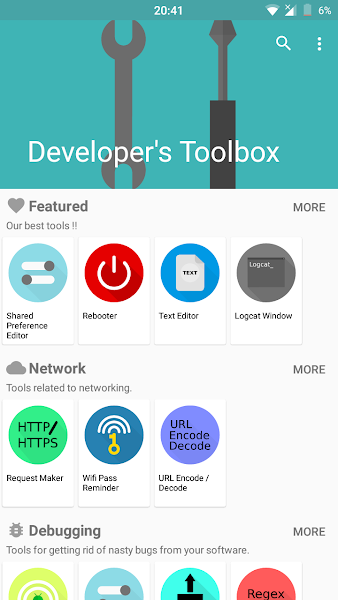 Developer's Toolbox screenshot